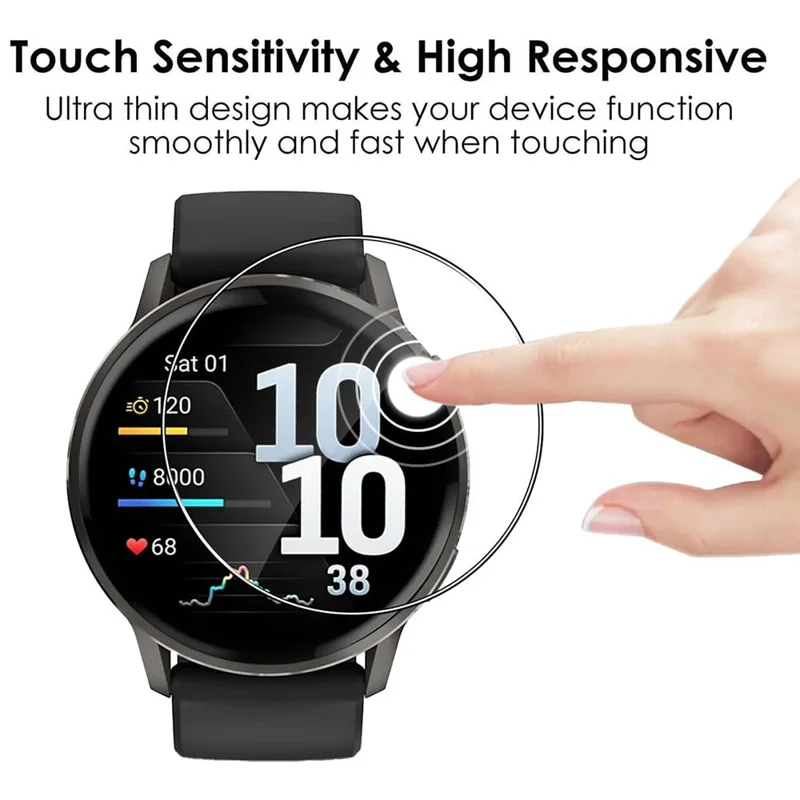 3Pcs For Garmin Venu 4 45mm TPU Watch Screen Protector Anti Scratch HD Clear Hydrogel Film
