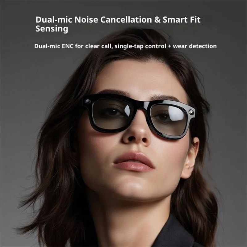 YESIDO IO42 IP67 Waterproof Smart AI Glasses with HD Camera Multi Language Support Dual Mic Noise Cancellation Ergonomic