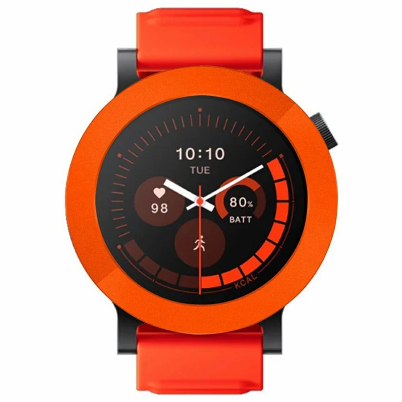 Bezel in PC con finitura opaca per Nothing CMF Watch 3 Pro - Bezel sostitutivo arancione