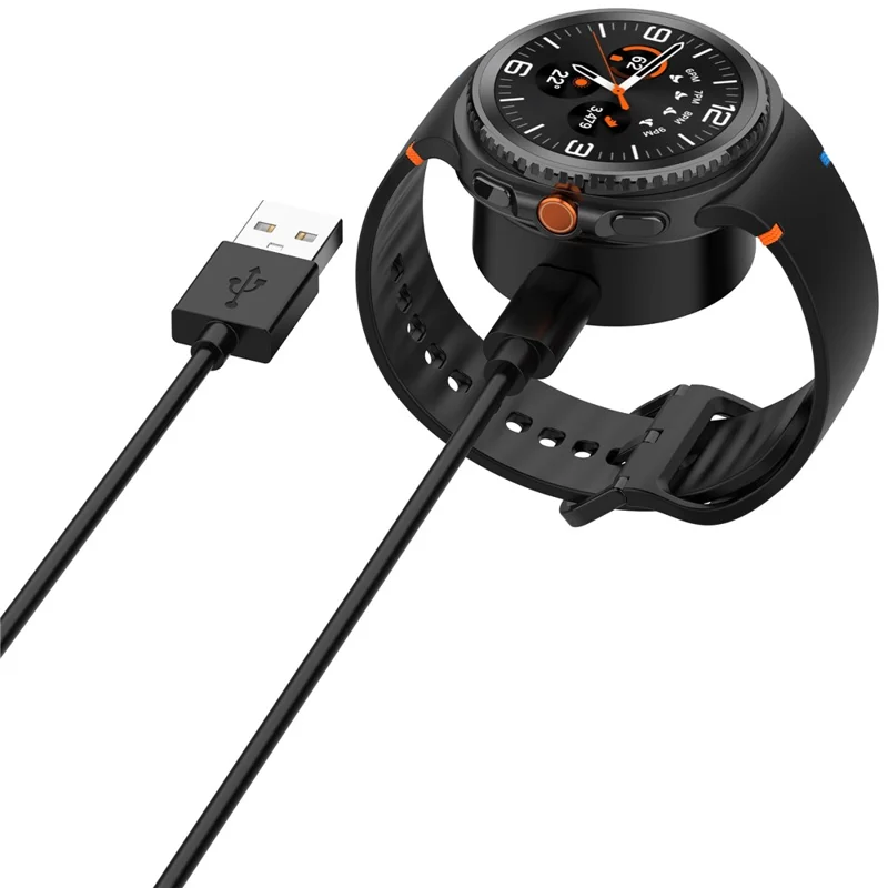 Supporto di Ricarica Portatile per Samsung Galaxy Watch 3 / 4 / 5 / 6 / 7 / 8 - Nero