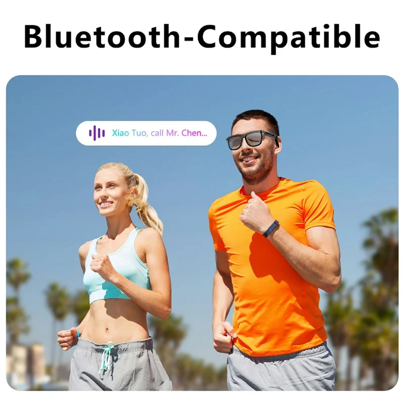 XK ONE MAC AI Smart Glasses 8MP HD Camera with Voice Assistant for Outdoor - Pink