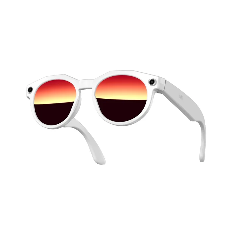 W611 Smart Glasses 8MP Camera AI Translation Glasses with WiFi  /  Touch Control  /  Dual Mic Noise Reduction - Discoloring