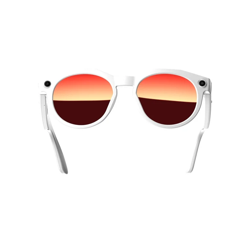 W611 Smart Glasses 8MP Camera AI Translation Glasses with WiFi  /  Touch Control  /  Dual Mic Noise Reduction - Discoloring