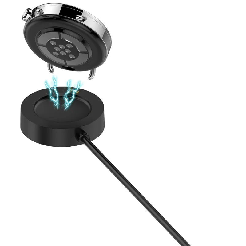 For Xiaomi Watch 5 USB Charging Cable Magnetic Watch Charger Dock - Black