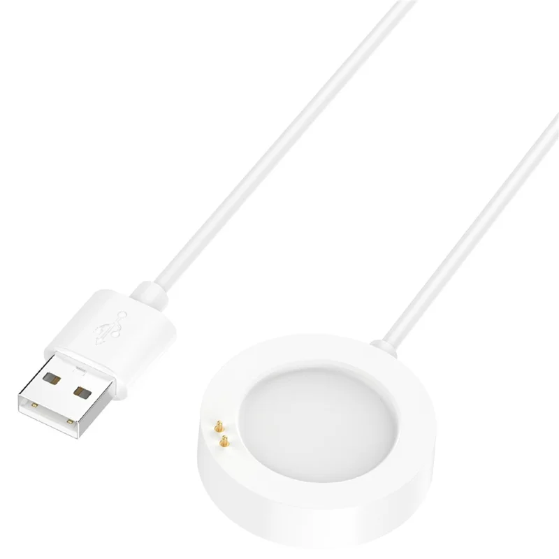 For Xiaomi Watch 5 USB Charging Cable Magnetic Watch Charger Dock - White
