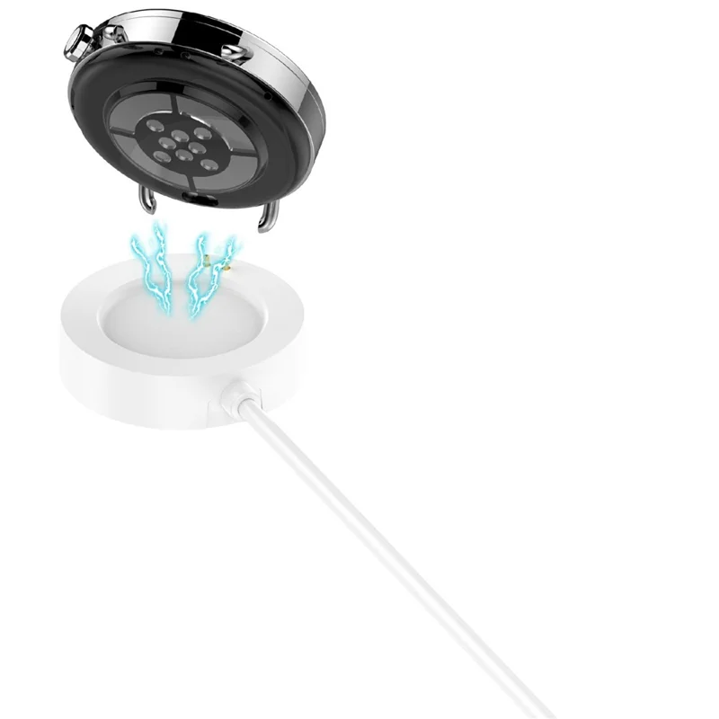 For Xiaomi Watch 5 USB Charging Cable Magnetic Watch Charger Dock - White