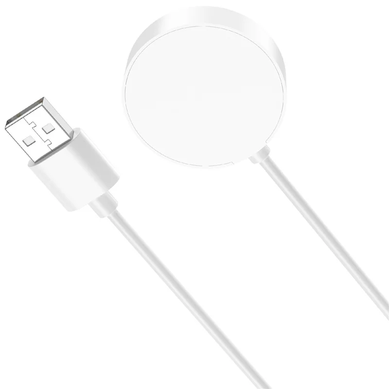 For Xiaomi Watch 5 USB Charging Cable Magnetic Watch Charger Dock - White