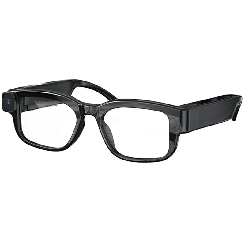 XV20 AI Translation Smart Camera Glasses 2MP Photo Video Recording No Memory Card - Black