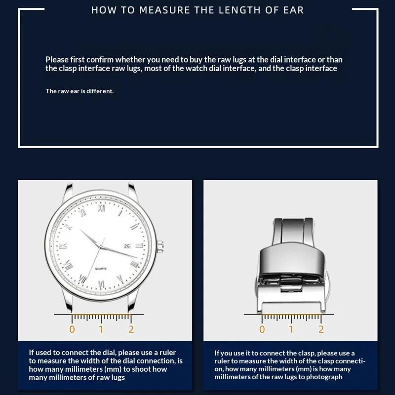 16mm 1 Pair Stainless Steel Watch Spring Bars + 1 Pair Quick Release Straight Pin Set Watch Band Connector - Silver