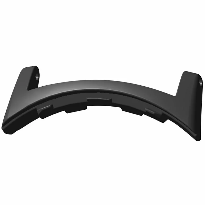 1 Pair 22mm Metal Connector for Google Pixel Watch 3 45mm Watch Strap Adapter - Black