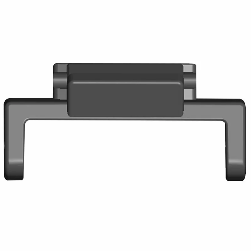 1 Pair 16mm to 22mm Metal Connector for Casio DW / GA / GW / GLX Series Watch Band Adapter - Black