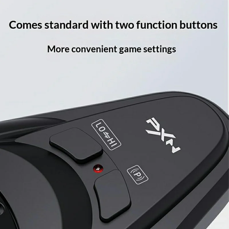 PXN PXN-A7 Gaming Gear Shift Lever 6+1 Speed H-Pattern Sequential Gear Shifter for PC Racing Wheel - Black