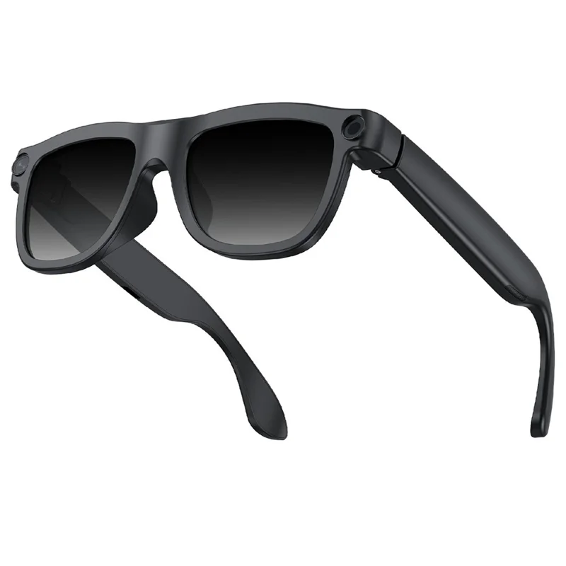 E09C Smart AI Glasses 8MP Camera 1080P Video AI Object Recognition Voice Control for Remote Meeting