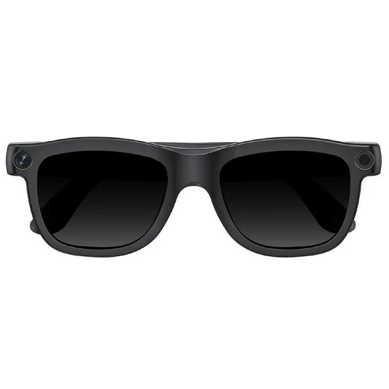 E09C Smart AI Glasses 8MP Camera 1080P Video AI Object Recognition Voice Control for Remote Meeting