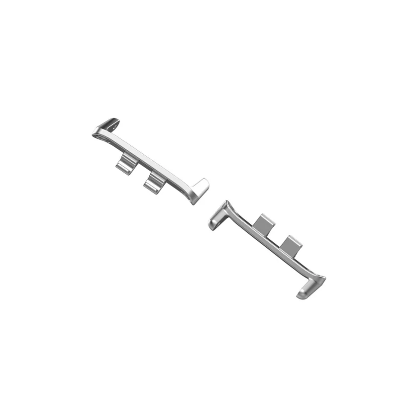 2 Pezzi 18 mm Connettore Cinturino per Orologio per Honor Band 11 / 11 Pro Adattatore Metallico con Sistema di Rilascio Rapido - Argento