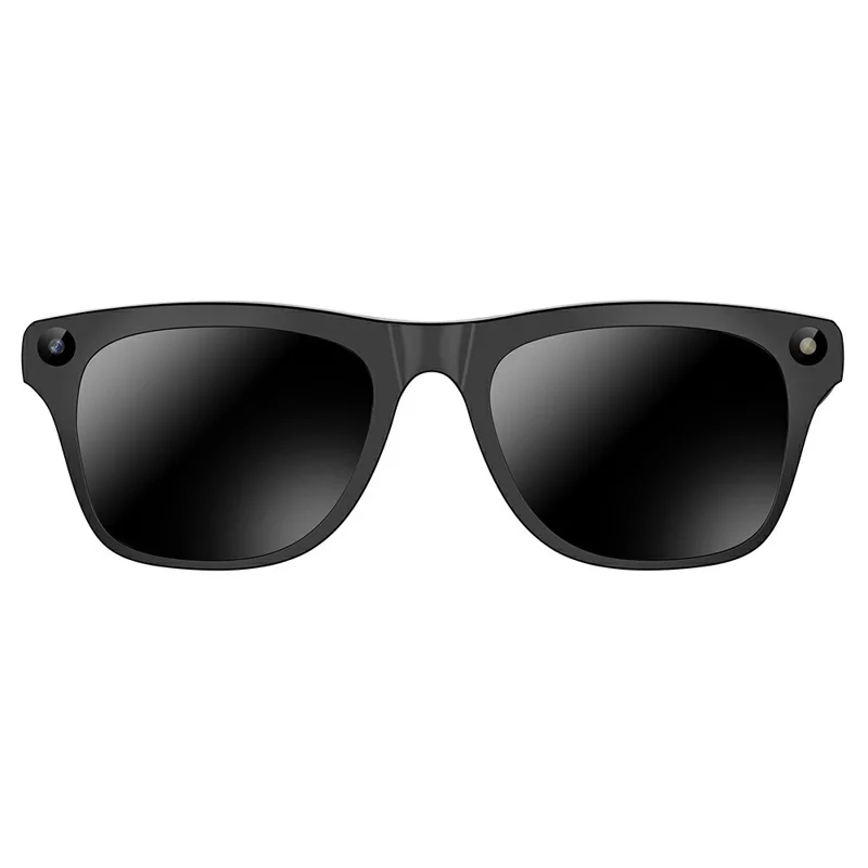 xk one AI Smart Glasses 1080P HD Camera Voice Assistant Wireless Transfer - Black