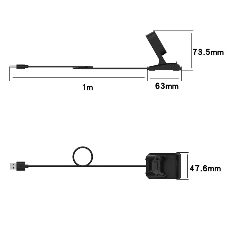 Dock de Câble de Charge USB Smart Watch Charger Cradle Pour Xiaomi Mi Watch Lite / Redmi Watch