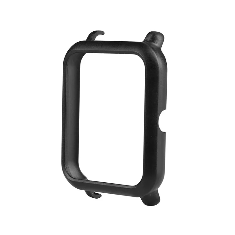 Matte Skin Hard Plastic Watch Frame Cover for Amazfit Lite / Amazfit Bip S/Bip 1S - Black