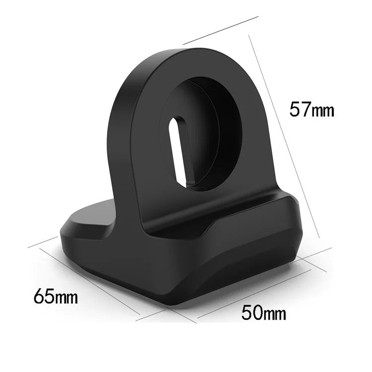 Smart Watch Silicone Soporting Stand Base Para Samsung Galaxy Watch4 40 Mm/44 mm / Samsung Galaxy Watch 4 Classic 42 Mm/46 mm - Blanco