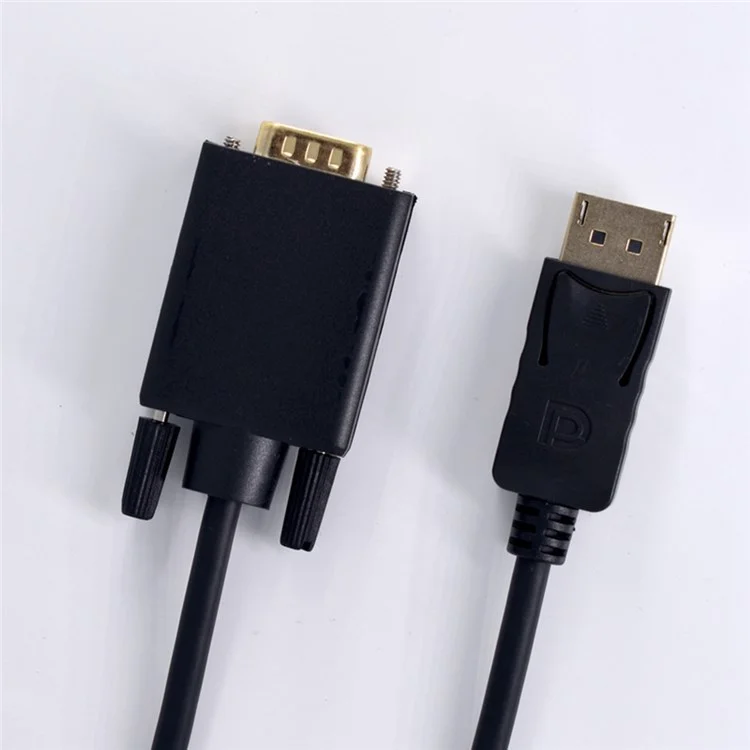 HX114 1,8 Млн. DP в VGA Cable 1080P HD Высокоскоростной Шнур с Чипом