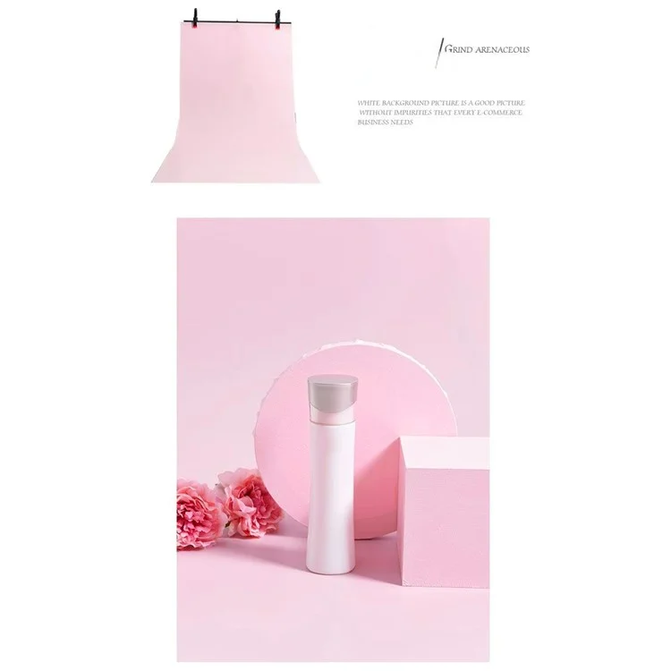 50x50 cm Colore Solido Opaco PVC Sfondo Impermeabile Anti-tronche Fondi - Rosa