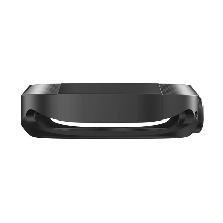 Para Apple Watch Ultra 2 49mm / Ultra 49mm Textura de Fibra de Carbono Funda Protectora de TPU Refuerzo de Esquinas a Prueba de Golpes Parachoques Protector de Marco - Negro