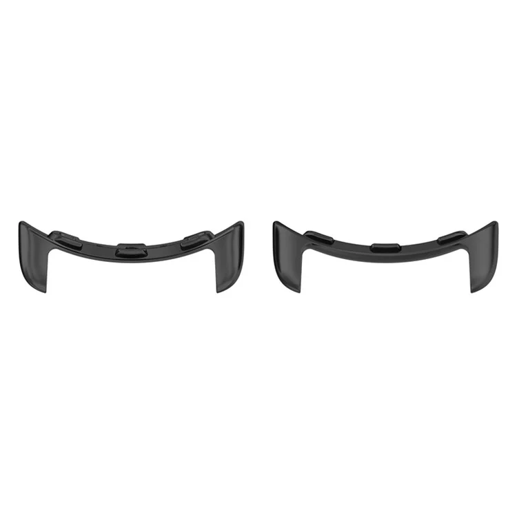 1 Pair Watch Band Adapter for Google Pixel Watch, Zinc Alloy Arc Watch Strap Connector Fits 20mm Strap - Black