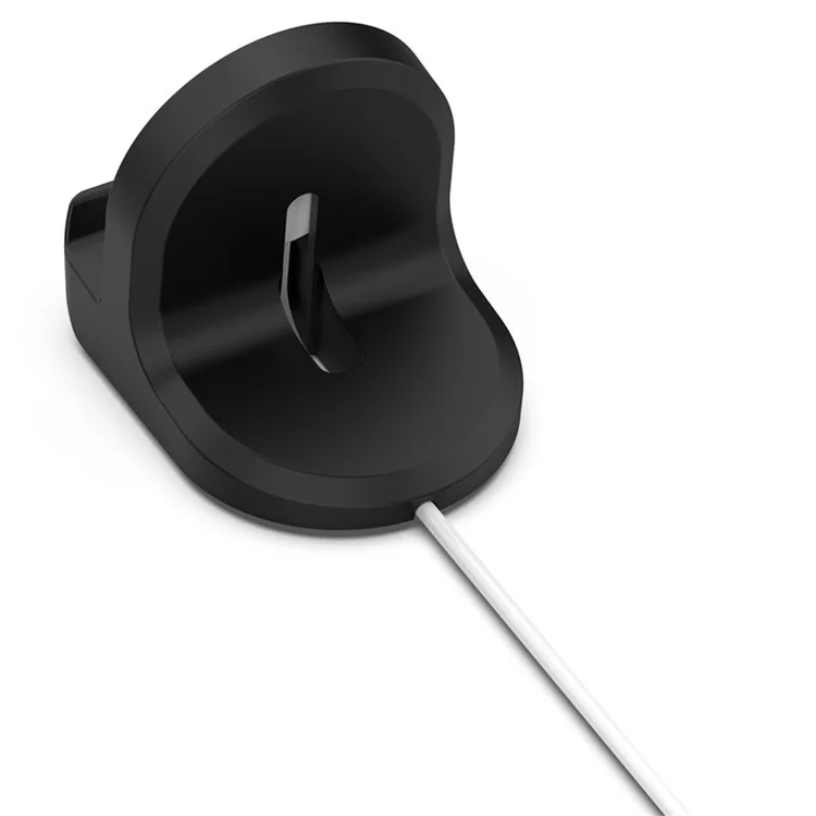 Für Google Pixel Watch Ladegerät Halter Desktop Smart Watch Silikon Ladestativ Basis - Schwarz