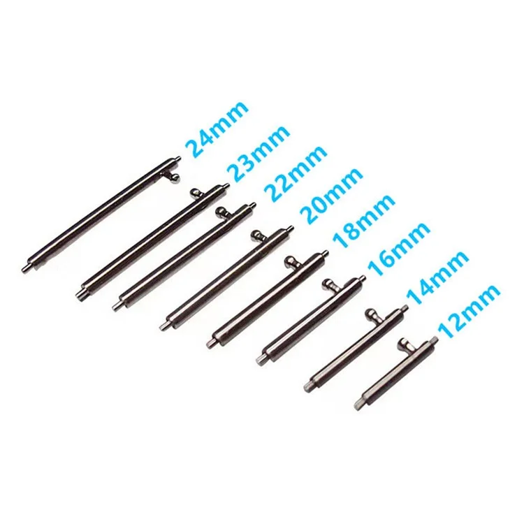 550 pares de pasadores de resorte de acero inoxidable de 22 mm Pins Watch Strap Band Pins Lug Links Kit