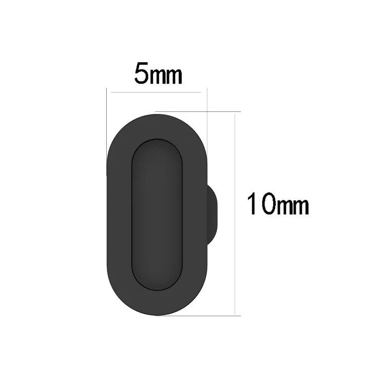 1Pc Anti-dust Silicone Plug for Garmin Forerunner 265 / 265S / 965 , Charging Port Protector Plug Cover - Teal Green
