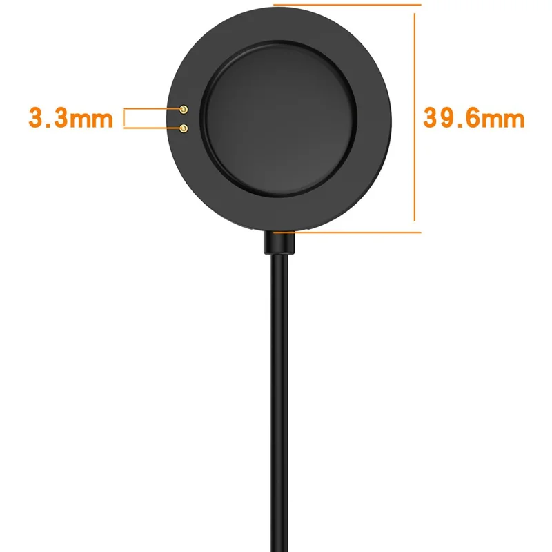 Carregador USB magnético de 1m para Xiaomi Watch S3 / S2 46mm / 42mm / Watch 2 Pro / Watch H1