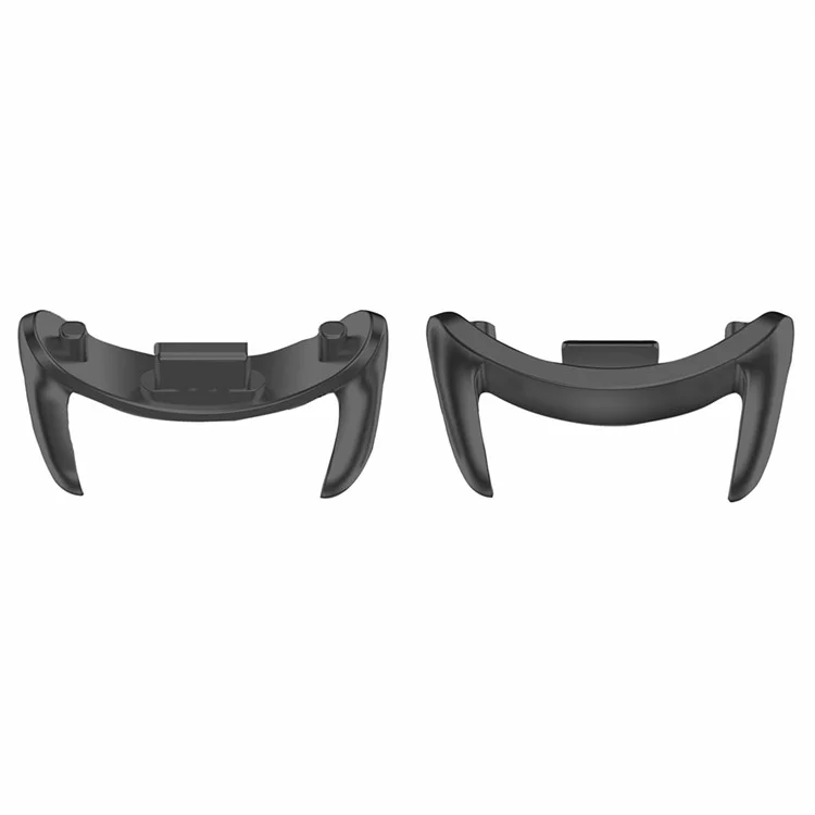 1 Pair For Xiaomi Smart Band 9 NFC / 9 / 8 / 8 NFC 12mm Watch Strap Connector Stainless Steel Watchband Adapter - Black