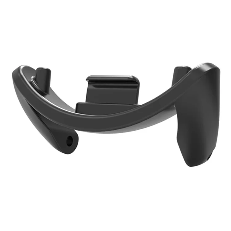 1 Pair For Xiaomi Smart Band 9 NFC / 9 / 8 / 8 NFC 12mm Watch Strap Connector Stainless Steel Watchband Adapter - Black