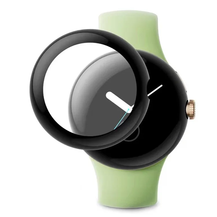 1 штука для Google Pixel Watch 2 / Защитная пленка для экрана часов Pixel Watch, прозрачная, из PET+PPT, 3D-пленка для экрана часов