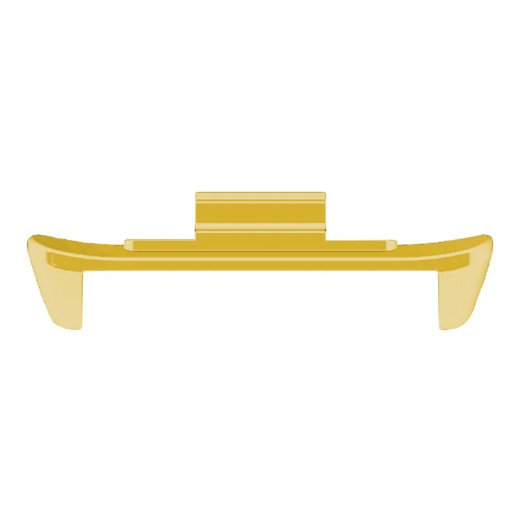 1 Pair 20mm Watch Strap Connector for Xiaomi Smart Band 9 Pro / 8 Pro / Redmi Watch 4 Watchband Metal Adapter - Gold