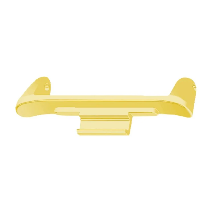 1 Pair 20mm Watch Strap Connector for Xiaomi Smart Band 9 Pro / 8 Pro / Redmi Watch 4 Watchband Metal Adapter - Gold