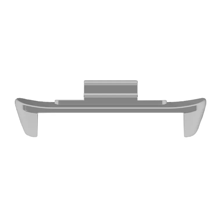 1 coppia di connettori in metallo argentato da 20 mm per Xiaomi Smart Band 8 Pro / Redmi Watch 4 Cinturino per orologio Adattatore