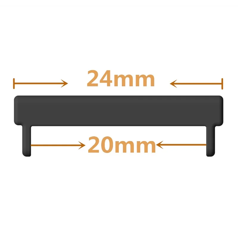 1 Pair For Suunto 7 / 9 / D5i Metal Connector Kit 24mm to 20mm Watch Lug Adapters Watchband Accessories