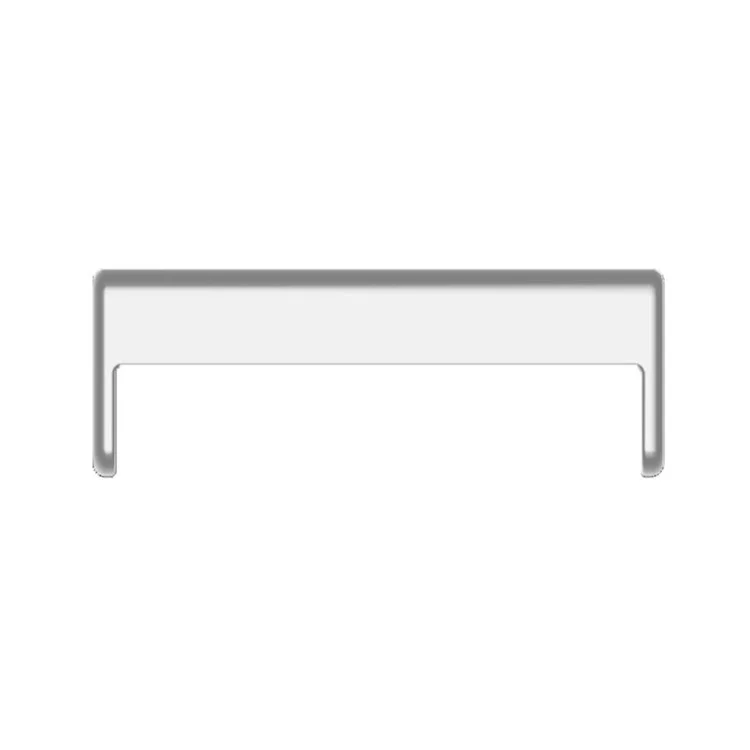 1 Pair Watch Band Connector Universal 20mm to 18mm Metal Watch Strap Adapter Accessory - Silver