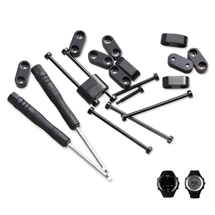 For Suunto Core 24mm Watch Bands Adapter Kit Stainless Steel Lugs Connector Accessories