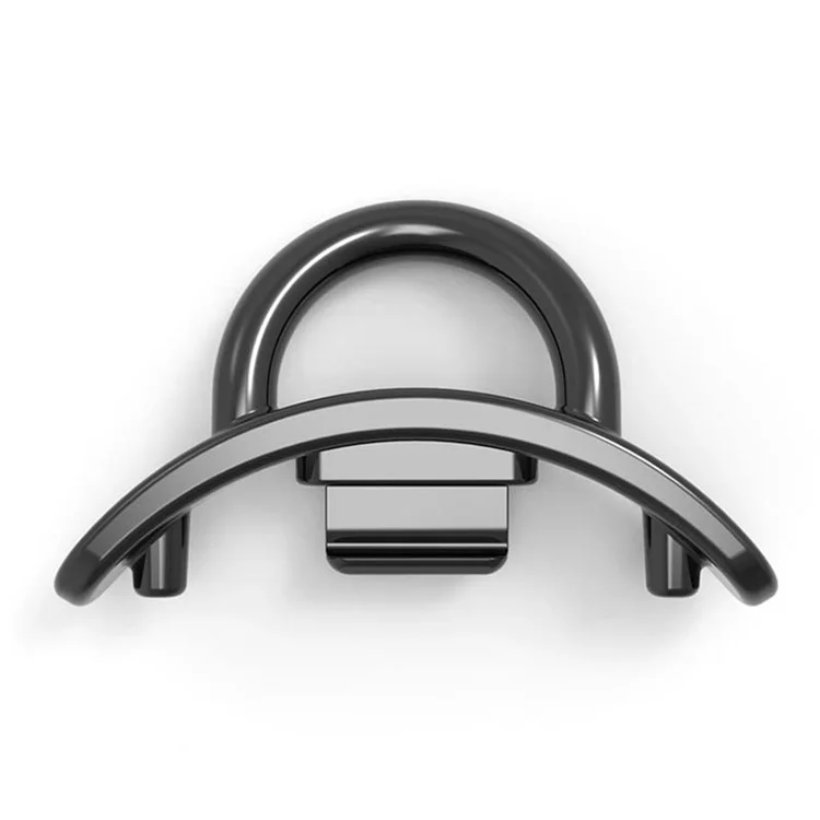 For Xiaomi Smart Band 8 / Band 8 NFC Zinc Alloy Connector Metal Watch Wrist Strap Adapter (Bracelet Style) - Black