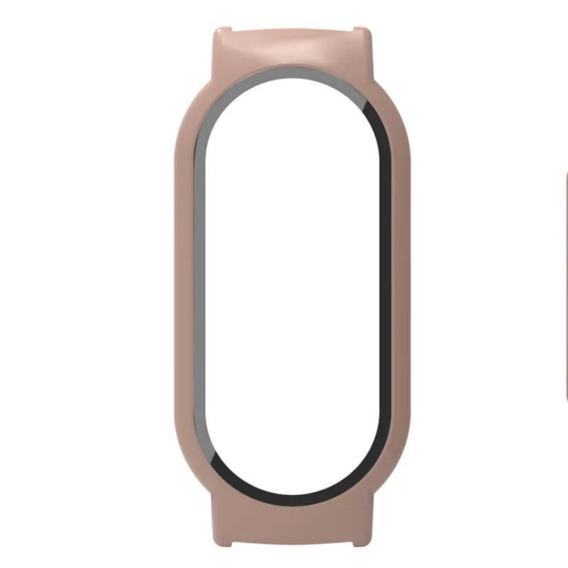For Xiaomi Mi Band 7 / Band 7 NFC Watch Case Cover with Tempered Glass Screen Protector - Pink