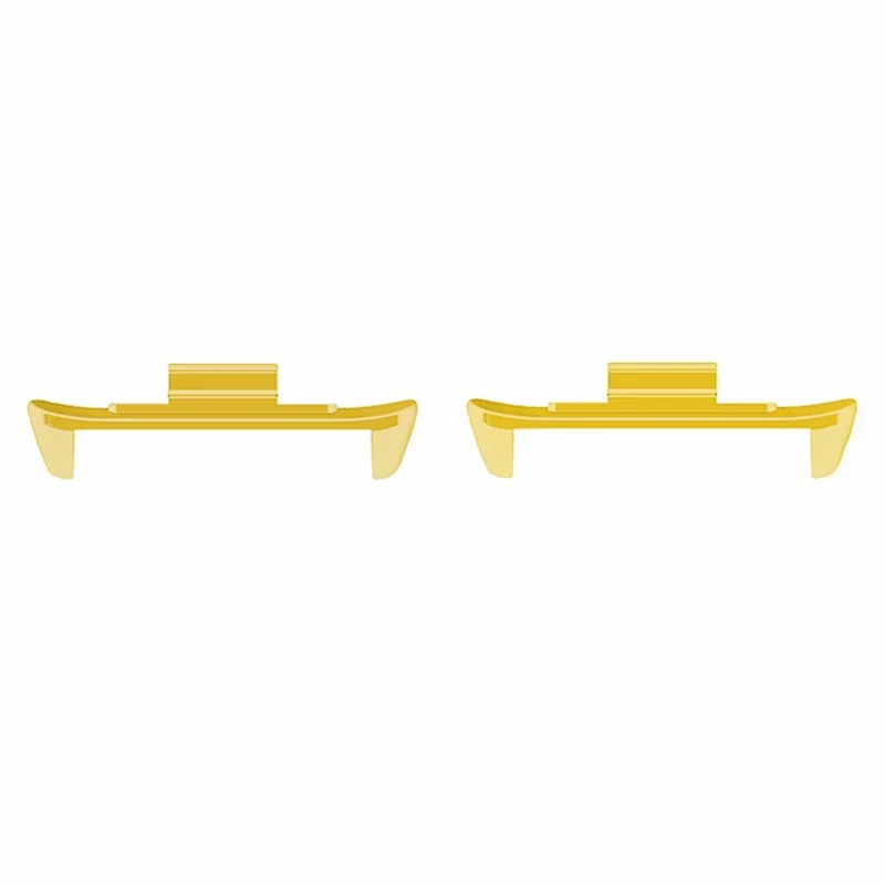 1 Pair for Xiaomi Redmi Watch 4 Metal Watch Strap Connector 22mm Adapter Accessory - Gold