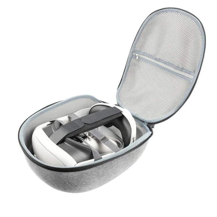 Für Meta Quest 3 9-teiliges Zubehör-Set Kopfband Linsenhaube Augenmaske Silikon-Controller-Abdeckungen - Schwarz