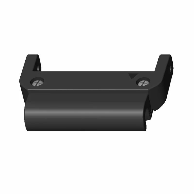 1 Pair Colored Connector for Garmin Smart Watch 26mm Watch Strap PC Adapter - Black