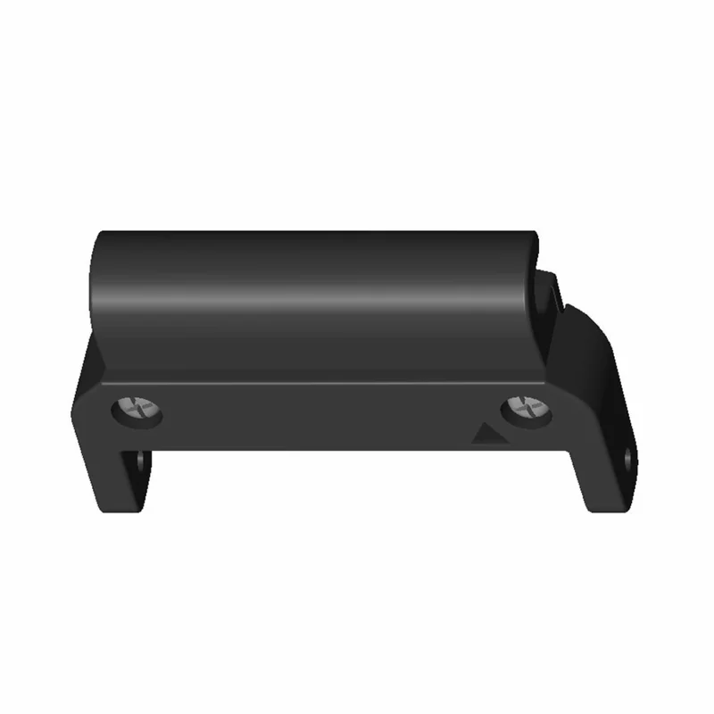 1 Pair Colored Connector for Garmin Smart Watch 26mm Watch Strap PC Adapter - Black