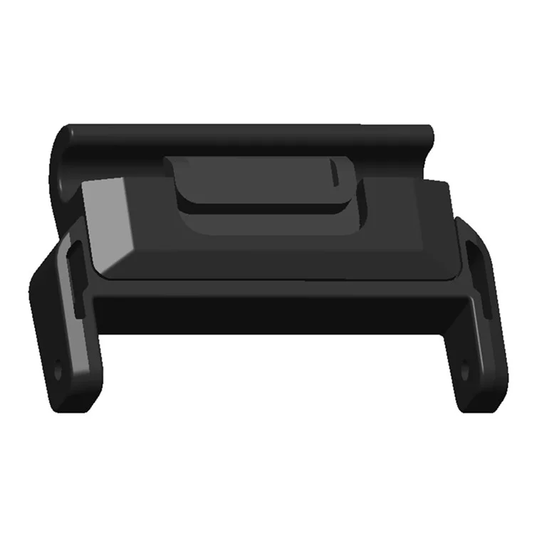 1 Pair For Garmin Fenix 7 22mm PC Watch Strap Connection Adapter Connector - Black