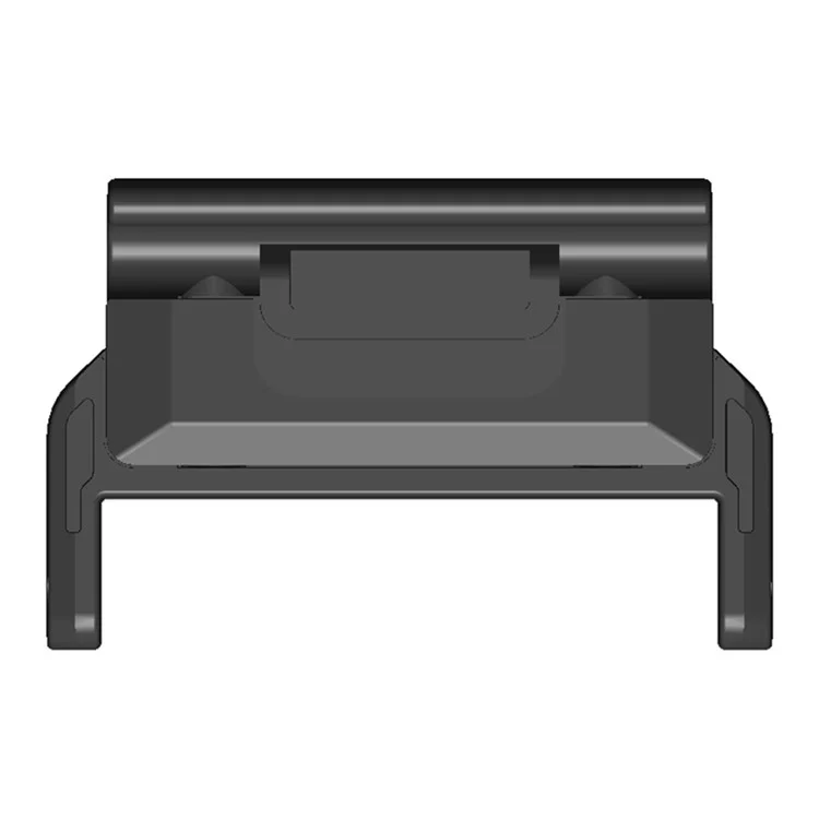 1 Pair For Garmin Fenix 7 22mm PC Watch Strap Connection Adapter Connector - Black