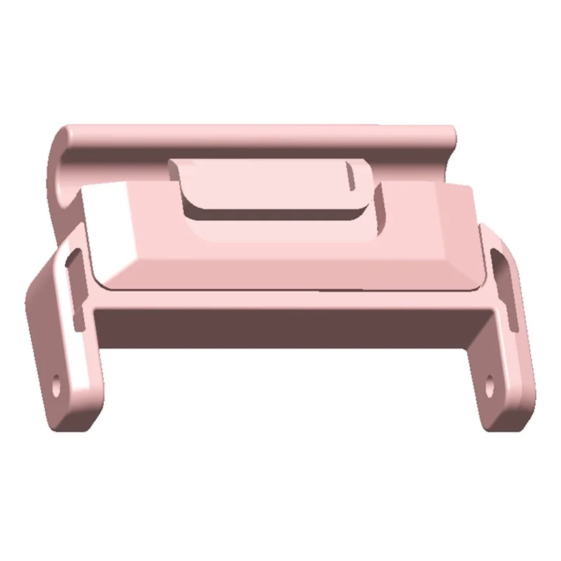 1 Pair For Garmin Fenix 7 22mm PC Watch Strap Connection Adapter Connector - Pink