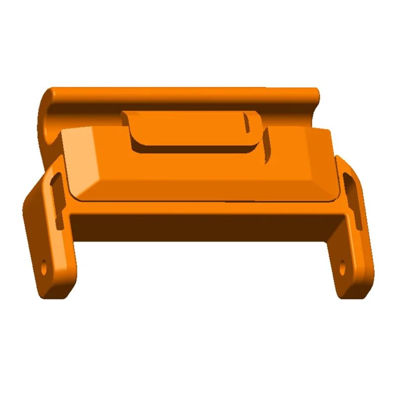 1 Pair For Garmin Fenix 7X Watch Strap Connector 26mm Quick Release PC Adapter - Orange